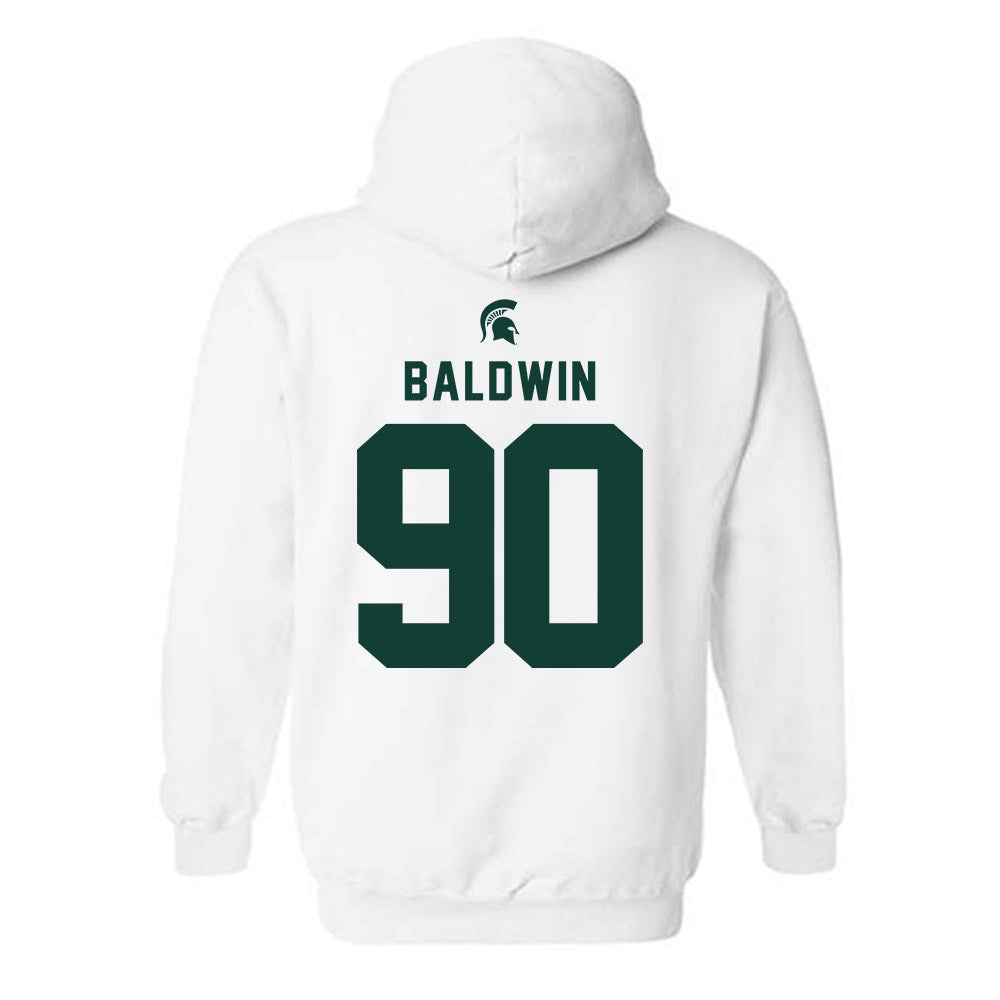 Michigan State - NCAA Softball : Sierra Baldwin - Classic Shersey Hooded Sweatshirt-1