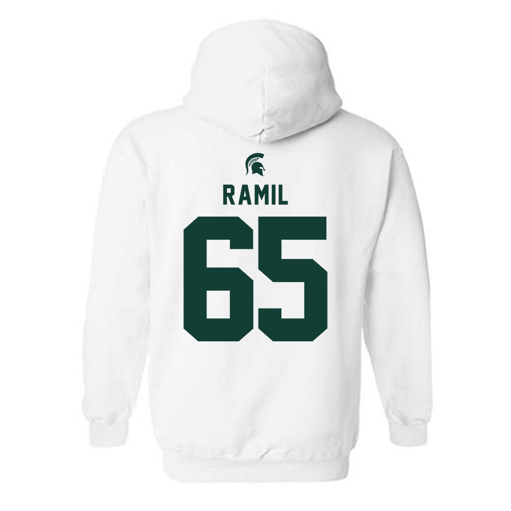 Michigan State - NCAA Football : Stanton Ramil - Classic Shersey Hooded Sweatshirt-1