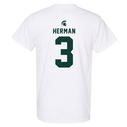 Michigan State - NCAA Softball : Hannah Herman - Classic Shersey T-Shirt-1