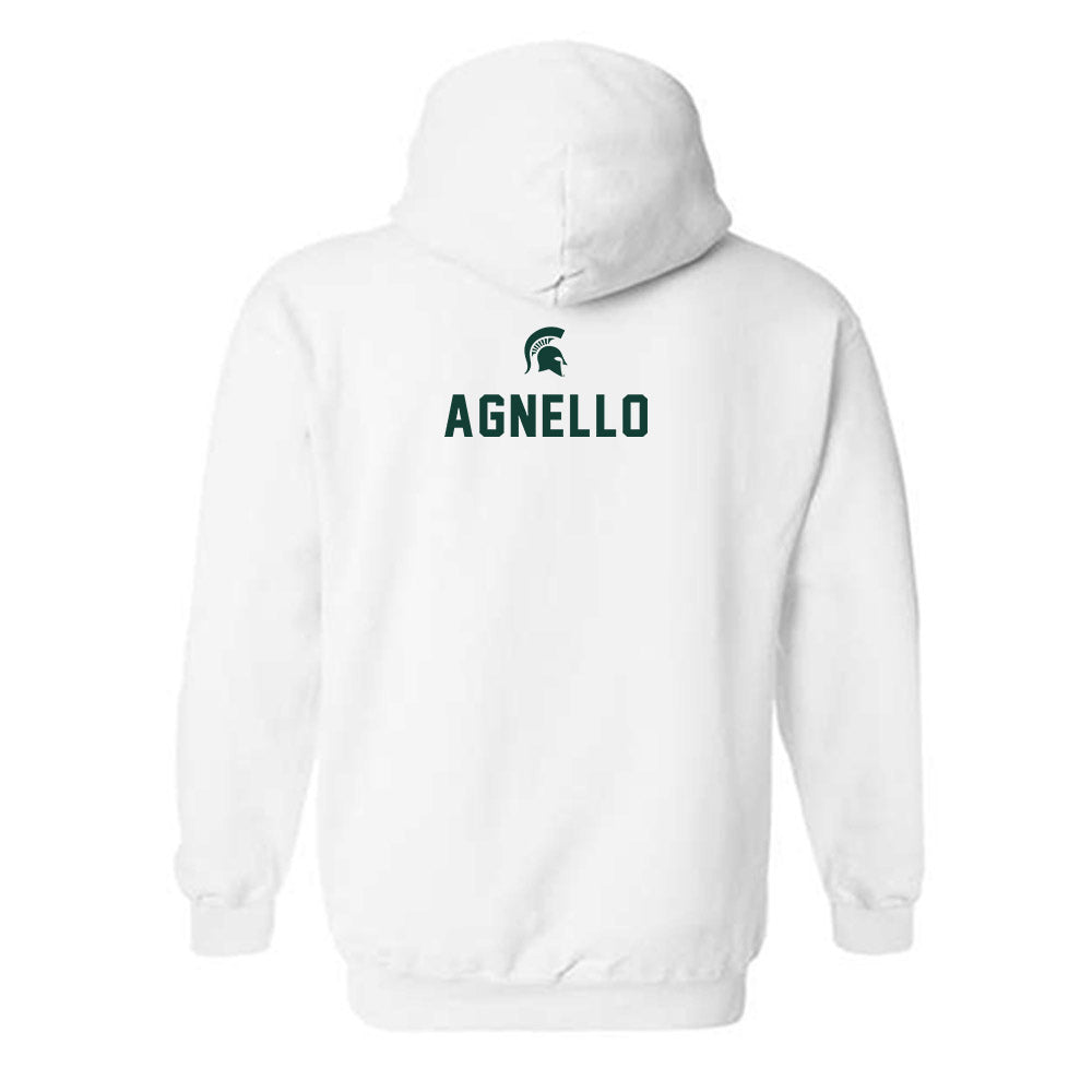 Michigan State - NCAA Wrestling : Sammy Agnello - Classic Shersey Hooded Sweatshirt-1