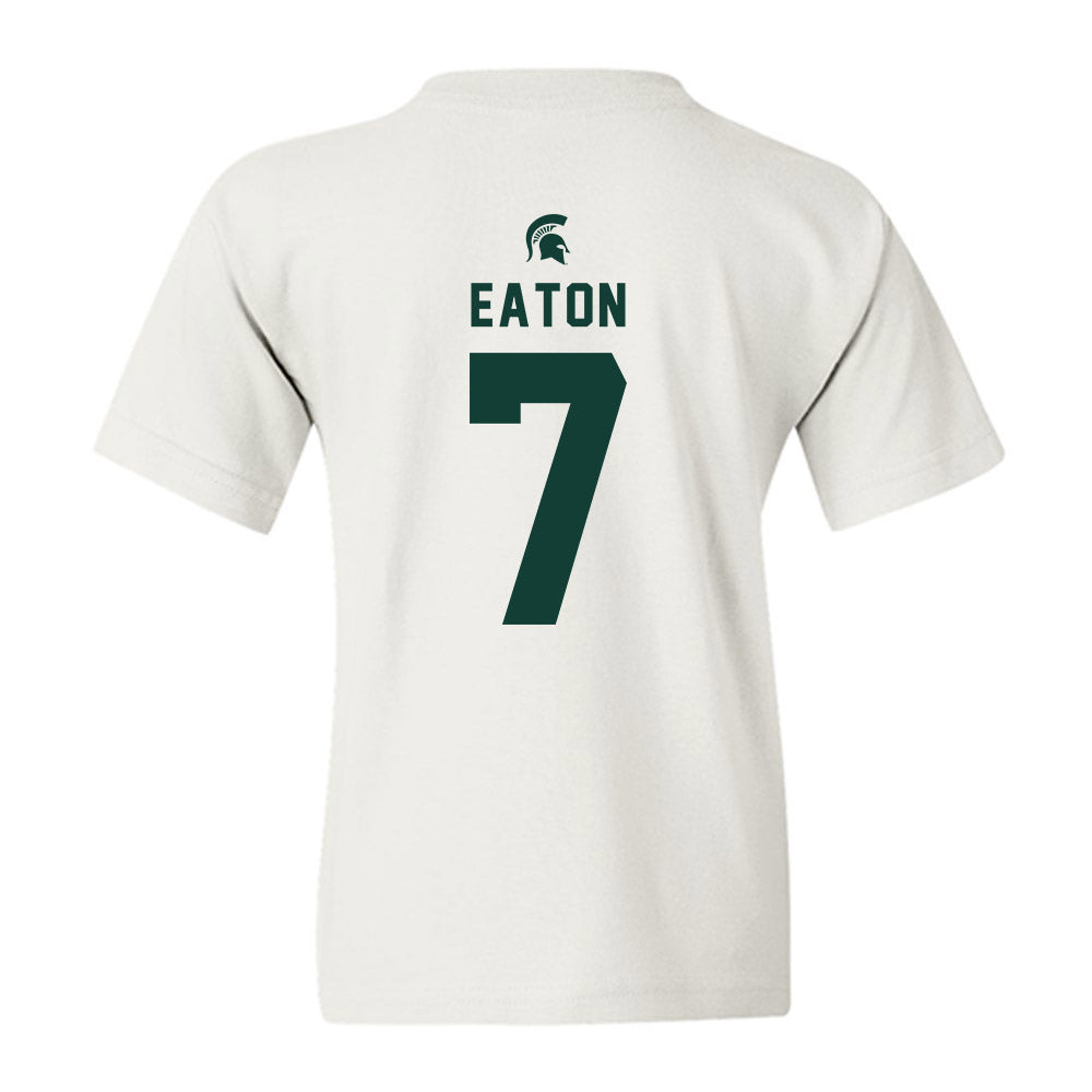 Michigan State - NCAA Football : Joshua Eaton - Classic Shersey Youth T-Shirt-1