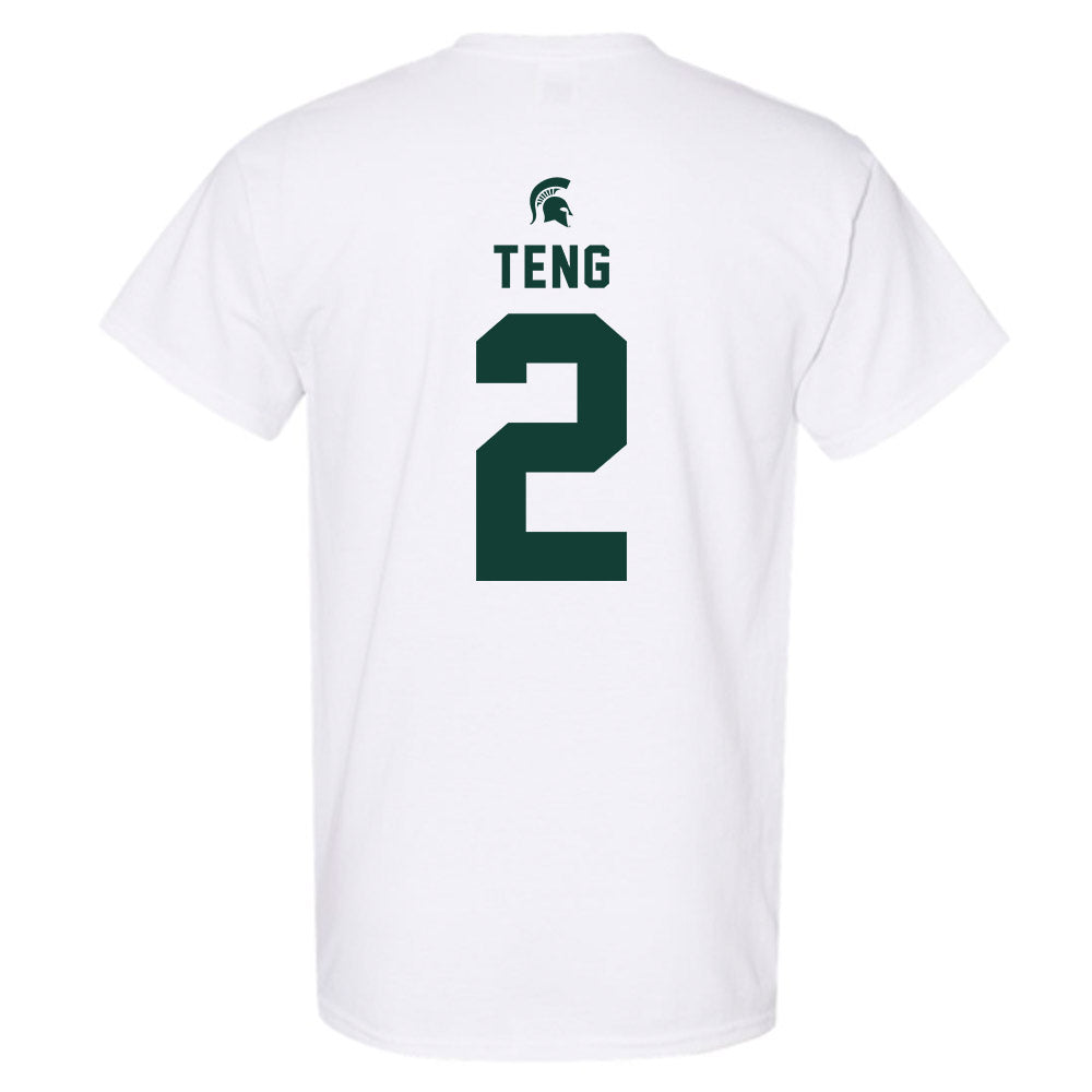 Michigan State - NCAA Men's Basketball : Kur Teng - Classic Shersey T-Shirt-1