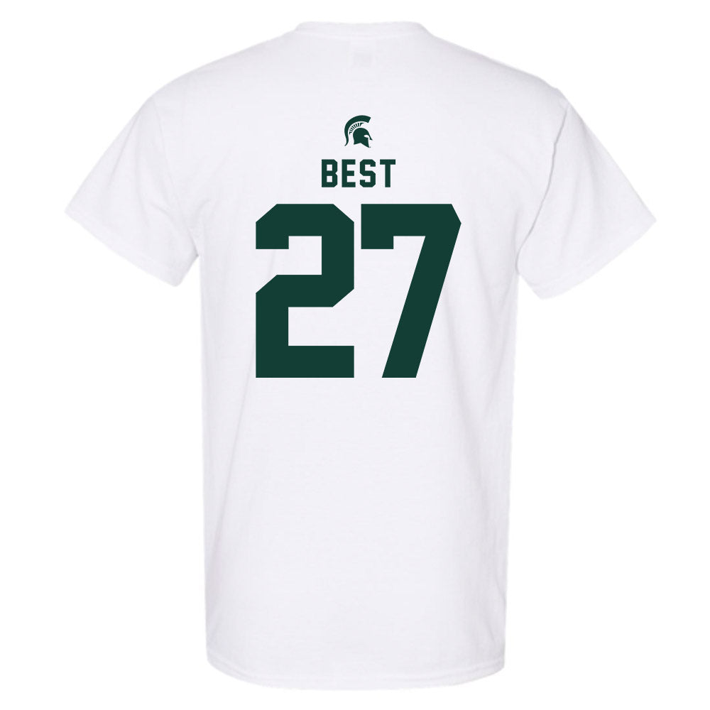 Michigan State - NCAA Men's Ice Hockey : Gavin Best - Classic Shersey T-Shirt-1