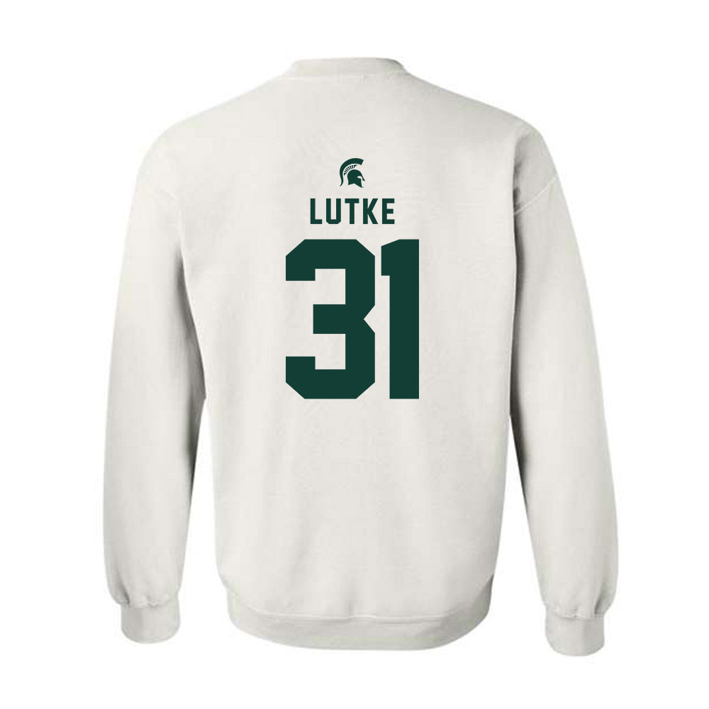 Michigan State - NCAA Women's Soccer : Ava Lutke - Classic Shersey Crewneck Sweatshirt-1