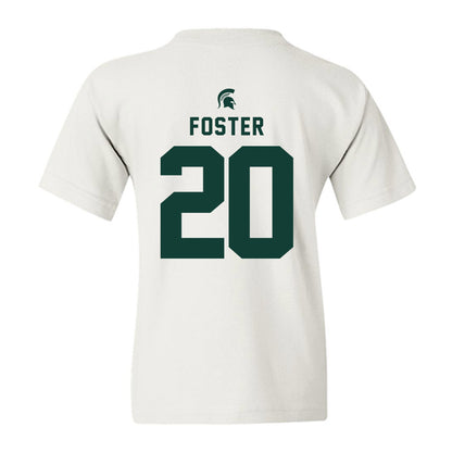 Michigan State - NCAA Football : Shawn Foster - Classic Shersey Youth T-Shirt-1