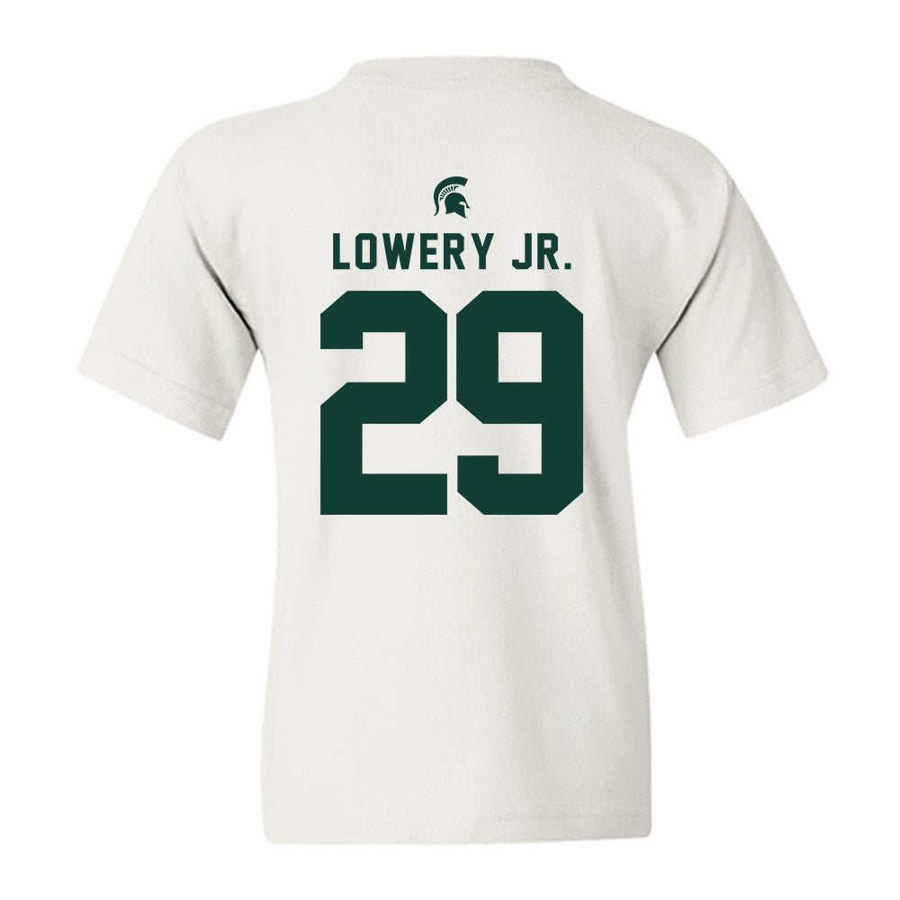 Michigan State - NCAA Football : Marqui Lowery Jr. - Classic Shersey Youth T-Shirt-1