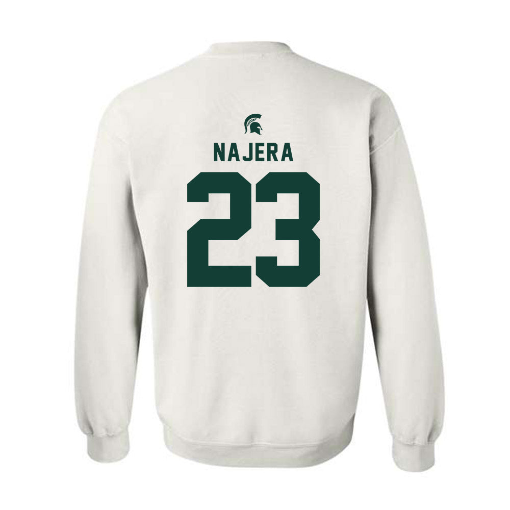 Michigan State - NCAA Women's Soccer : Bella Najera - Classic Shersey Crewneck Sweatshirt-1