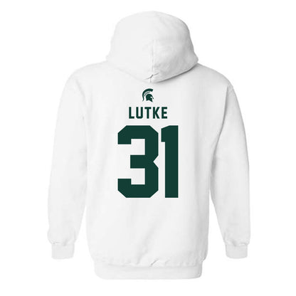 Michigan State - NCAA Women's Soccer : Ava Lutke - Classic Shersey Hooded Sweatshirt-1