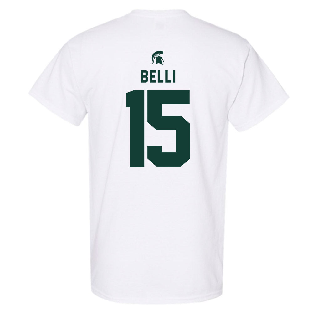 Michigan State - NCAA Women's Soccer : Julia Belli - Classic Shersey T-Shirt-1