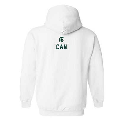 Michigan State - NCAA Women's Tennis : Ayshe Can - Classic Shersey Hooded Sweatshirt-1