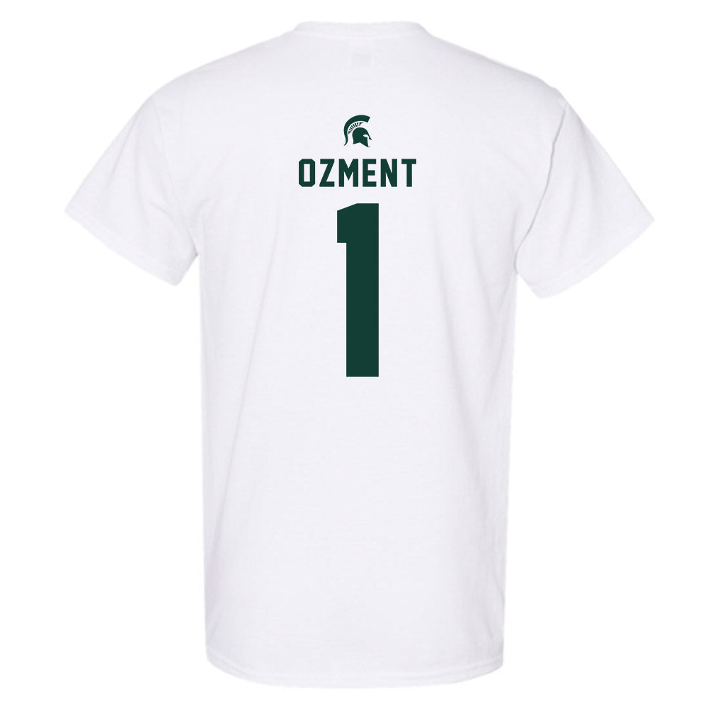 Michigan State - NCAA Women's Basketball : Tory Ozment - Classic Shersey T-Shirt-1