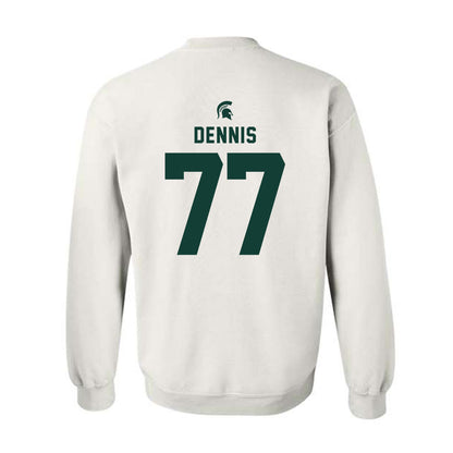 Michigan State - NCAA Football : Andrew Dennis - Classic Shersey Crewneck Sweatshirt-1