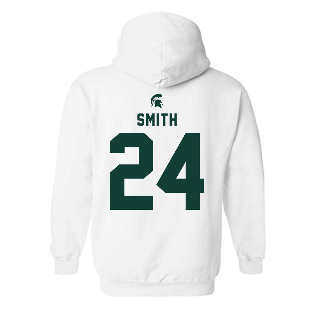 Michigan State - NCAA Football : Shawn Smith - Classic Shersey Hooded Sweatshirt-1