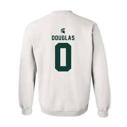 Michigan State - NCAA Women's Basketball : Sinai Douglas - Classic Shersey Crewneck Sweatshirt-1