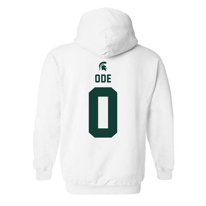 Michigan State - NCAA Women's Basketball : Jordan Ode - Classic Shersey Hooded Sweatshirt-1