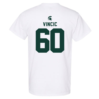 Michigan State - NCAA Football : Luka Vincic - Classic Shersey T-Shirt-1