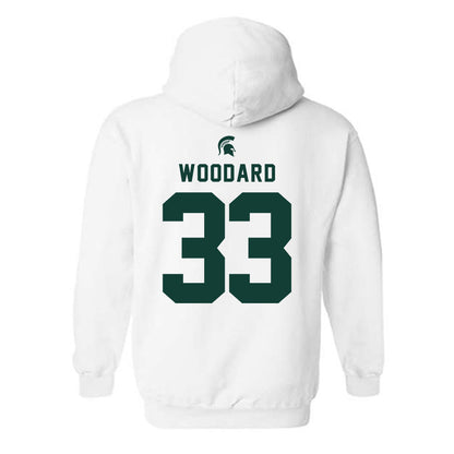 Michigan State - NCAA Women's Basketball : Juliann Woodard - Classic Shersey Hooded Sweatshirt-1