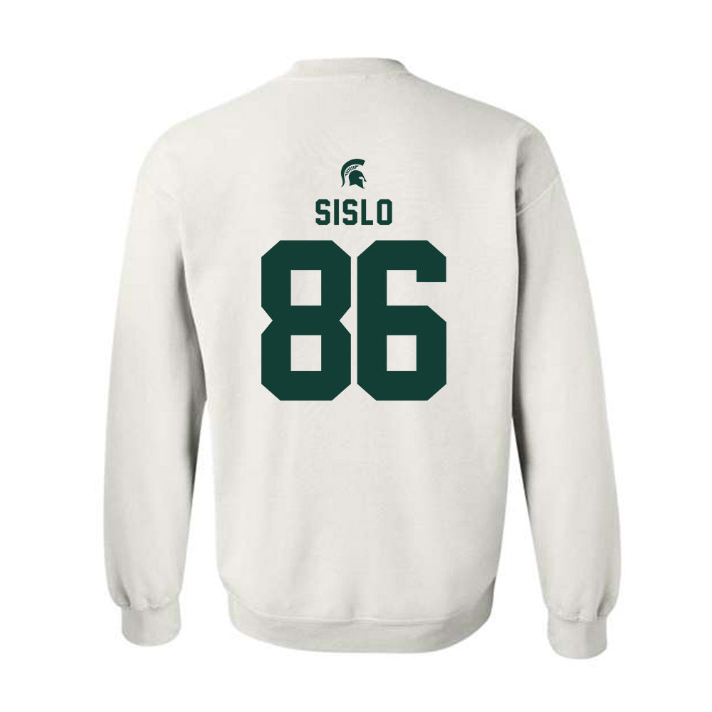 Michigan State - NCAA Football : Blake Sislo - Classic Shersey Crewneck Sweatshirt-1