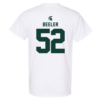 Michigan State - NCAA Football : Mikeshun Beeler - Classic Shersey T-Shirt-1