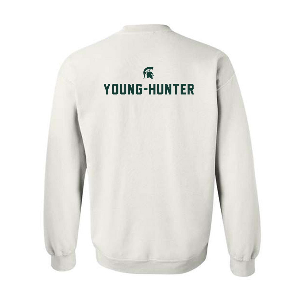 Michigan State - NCAA Women's Track & Field : Kelis Young-Hunter - Classic Shersey Crewneck Sweatshirt-1