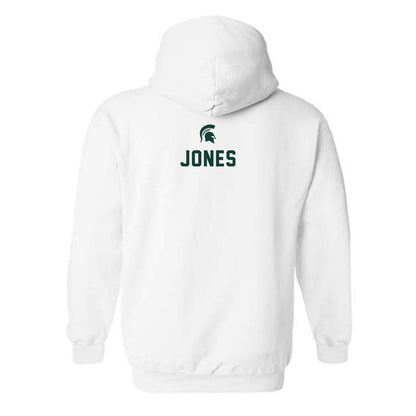 Michigan State - NCAA Women's Track & Field : Margaret Jones - Classic Shersey Hooded Sweatshirt-1
