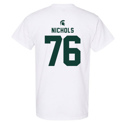 Michigan State - NCAA Football : Drew Nichols - Classic Shersey T-Shirt-1