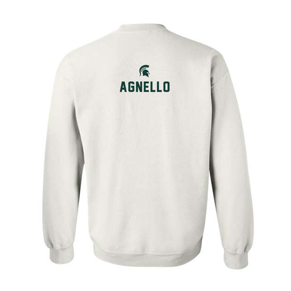 Michigan State - NCAA Wrestling : Sammy Agnello - Classic Shersey Crewneck Sweatshirt-1