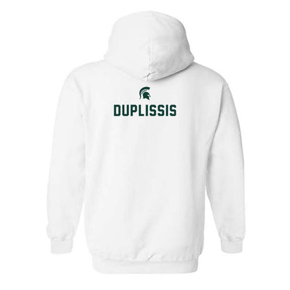 Michigan State - NCAA Women's Gymnastics : Cady Duplissis - Classic Shersey Hooded Sweatshirt-1