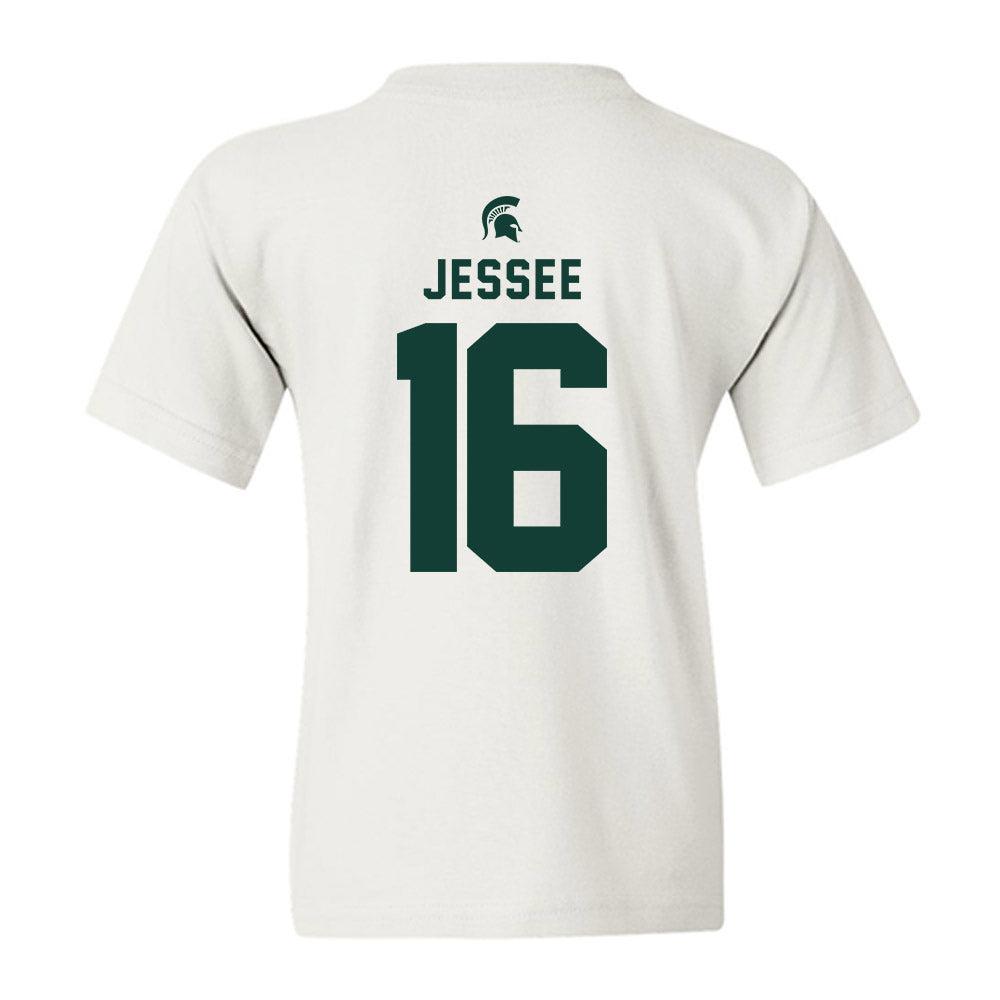 Michigan State - NCAA Football : Ryland Jessee - Classic Shersey Youth T-Shirt-1