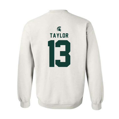 Michigan State - NCAA Softball : Madison Taylor - Classic Shersey Crewneck Sweatshirt-1