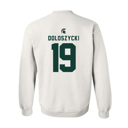 Michigan State - NCAA Softball : Sydney Doloszycki - Classic Shersey Crewneck Sweatshirt-1