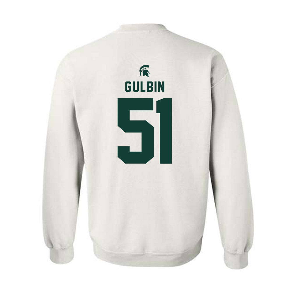 Michigan State - NCAA Football : Matthew Gulbin - Classic Shersey Crewneck Sweatshirt-1