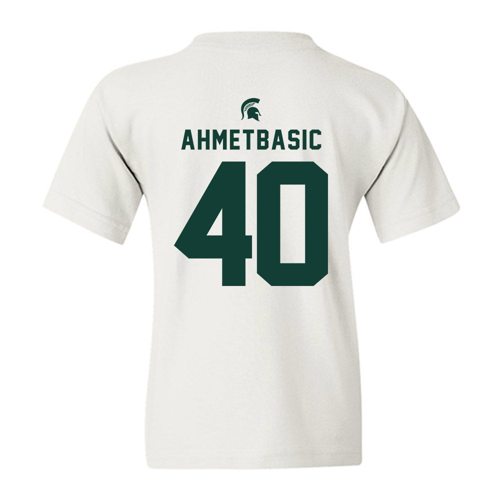 Michigan State - NCAA Football : Tarik Ahmetbasic - Classic Shersey Youth T-Shirt-1