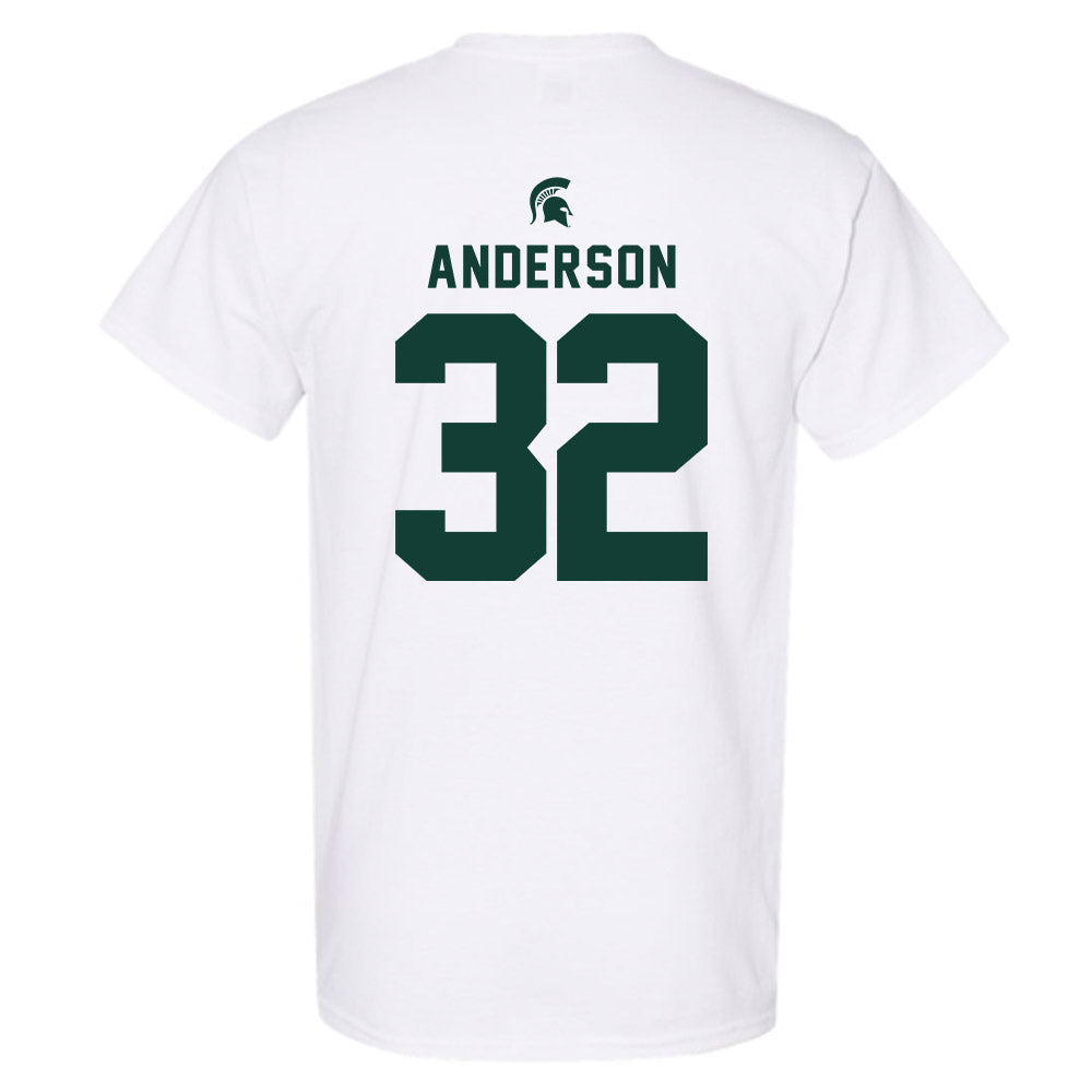 Michigan State - NCAA Men's Soccer : David Anderson - Classic Shersey T-Shirt-1