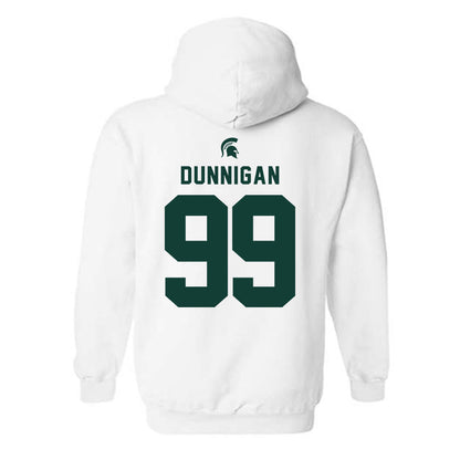 Michigan State - NCAA Football : Quindarius l Dunnigan - Classic Shersey Hooded Sweatshirt-1