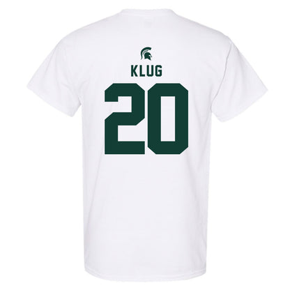 Michigan State - NCAA Baseball : Josh Klug - Classic Shersey T-Shirt-1