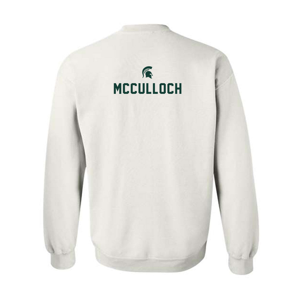 Michigan State - NCAA Men's Golf : Ashton McCulloch - Classic Shersey Crewneck Sweatshirt-1