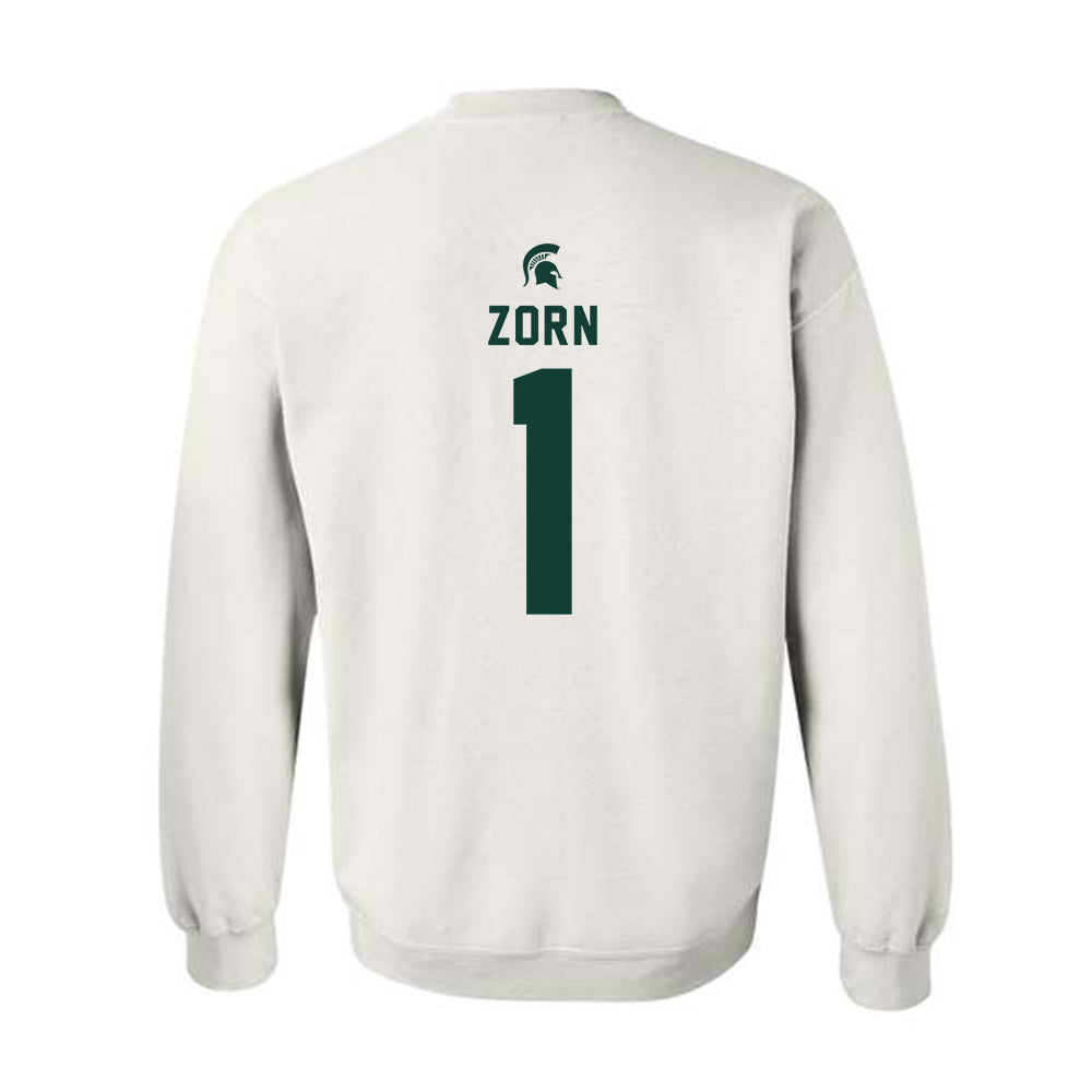Michigan State - NCAA Women's Soccer : Kennedy Zorn - Classic Shersey Crewneck Sweatshirt-1