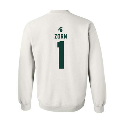 Michigan State - NCAA Women's Soccer : Kennedy Zorn - Classic Shersey Crewneck Sweatshirt-1