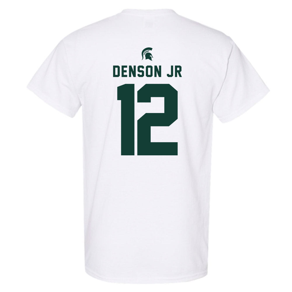Michigan State - NCAA Football : Justin Denson Jr - Classic Shersey T-Shirt-1