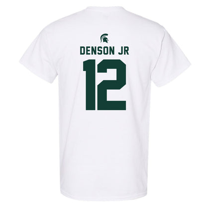 Michigan State - NCAA Football : Justin Denson Jr - Classic Shersey T-Shirt-1