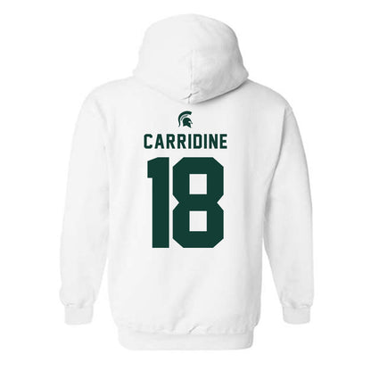Michigan State - NCAA Football : Atticus Carridine - Classic Shersey Hooded Sweatshirt-1