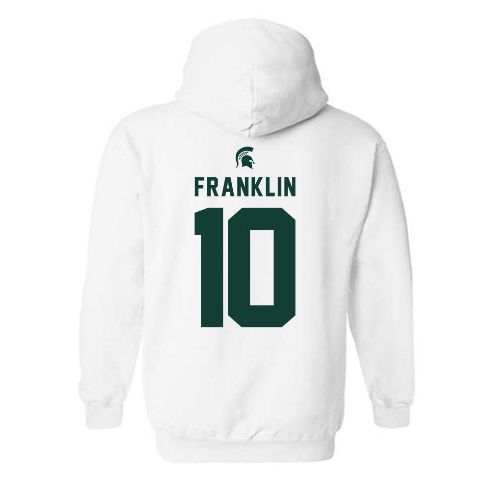 Michigan State - NCAA Softball : Kayla Franklin - Classic Shersey Hooded Sweatshirt-1