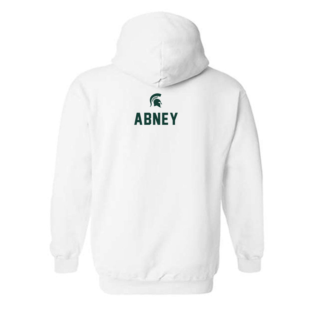 Michigan State - NCAA Women's Gymnastics : Kendall Abney - Classic Shersey Hooded Sweatshirt-1