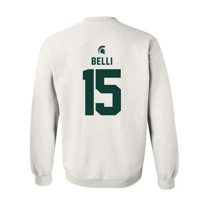 Michigan State - NCAA Women's Soccer : Julia Belli - Classic Shersey Crewneck Sweatshirt-1