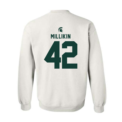 Michigan State - NCAA Football : David Millikin - Classic Shersey Crewneck Sweatshirt-1