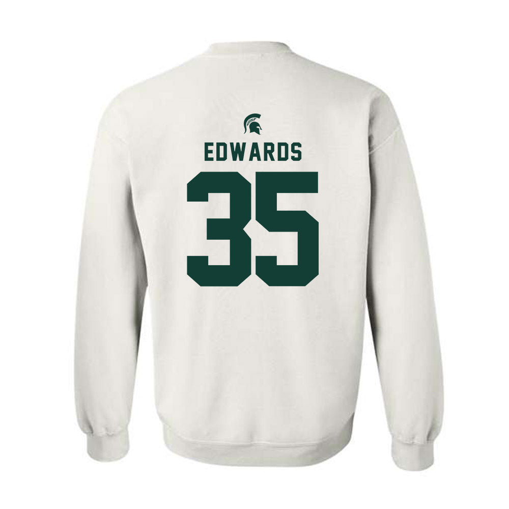 Michigan State - NCAA Football : Samuel Edwards - Classic Shersey Crewneck Sweatshirt-1