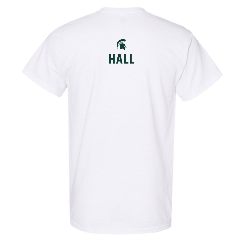 Michigan State - NCAA Women's Track & Field : Anyssa Hall - Classic Shersey T-Shirt-1