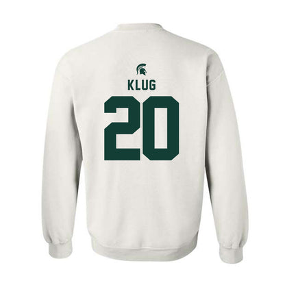 Michigan State - NCAA Baseball : Josh Klug - Classic Shersey Crewneck Sweatshirt-1