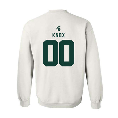 Michigan State - NCAA Men's Soccer : JEB Knox - Classic Shersey Crewneck Sweatshirt-1